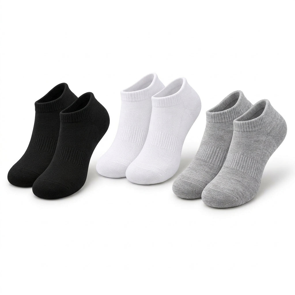 OutnaMae™ Essential Low-Cut Socks – 3-Pair Neutral Pack